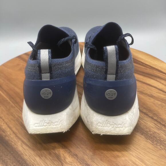 Allbirds Wool Flyer Mizzles Shoes Mens Size 12 Blue Running Comfort Walking Gym - Picture 4 of 8